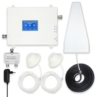 Sinal do amplificador 850/1700/1900 Sp-4 reforço celular 700mhz. Banda 13 verizon 700mhz móvel 4g para casa com antena