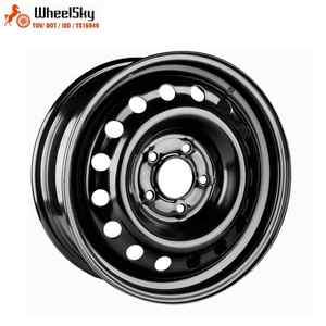 Wheelsky-llantas de acero con revestimiento electrónico para Nissan <span class=keywords><strong>Quasquai</strong></span>, llantas PCD 5x625701, para invierno, color negro, 4,0, 16 pulgadas, 16x114,3 T - Product Image 4