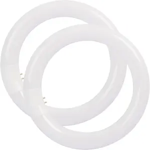 Pas cher T4 T5 T6 T9 22W 28W 32W 40W 55W 60W circulaire fluorescent ovale anneau Tube lampe pour plafonnier