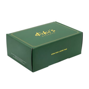 Papier ondulé de luxe, expédition postale, boîte à vêtements Logo personnalisé <span class=keywords><strong>prix</strong></span> plastification mate pour vêtements cadeau emballage cosmétique - Product Image 4