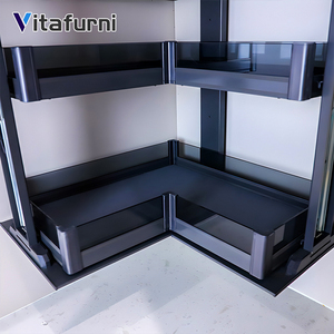 Vitafurni רהיטים חדשים חומרה אלומיניום הרמה חכמה מערכת קיר ארון חשמל אחסון מטבח חשמלי למשוך את סל סל - Product Image 3