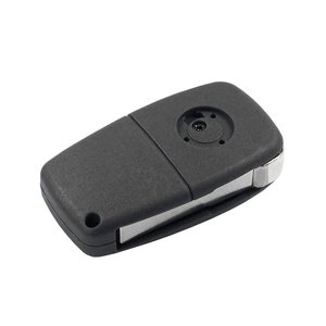 Guscio chiave per auto con telecomando a 3 pulsanti per Fiat Punto Panda Grande con Transponder a circuito chiuso con batteria a lama SIP22