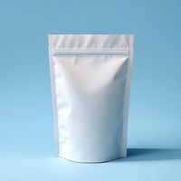 Sacs en plastique PE refermables personnalisés avec logo imprimé en héliogravure, pochettes verticales à fermeture éclair pour l'emballage d'aliments pour animaux et de gelée, vente en gros