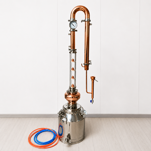 Kit de pièces de distillation TOWIN en cuivre : raccords en T, coudes, condenseur, déphlegmateur pour <span class=keywords><strong>alambic</strong></span> domestique - Product Image 3