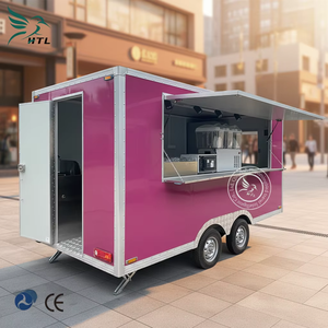 Food Truck Américain Personnalisé avec Équipement de Cuisine Complet, Nouvelle Remorque de Restauration pour Hot-dogs et Produits de Boulangerie (Ingrédients à base d'eau et de blé) - Product Image 4