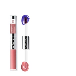 MLM Customized Dual End Strippable <b>Lip</b> Gloss Pearlescent Blue Plumping Effect Long Wear Cruelty Free Moisturizing <b>Lip</b> Cosmetics - Product Image 1