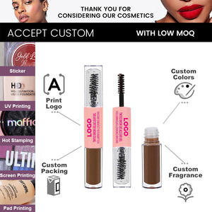 LOW MOQ Gel <span class=keywords><strong>de</strong></span> cejas Maquillaje Gel <span class=keywords><strong>de</strong></span> cejas resistente al agua Mascara Dark Brunette Eyebrow Tint Crema <span class=keywords><strong>de</strong></span> cejas <span class=keywords><strong>de</strong></span> larga duración - Product Image 4