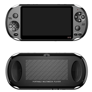 Gran oferta X12 consola de juegos portátil de mano 5,0 pulgadas pantalla IPS Joystick 3D reproductor de juegos incorporado 3000 + consola de juegos clásica - Product Image 6