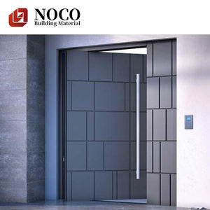NOCO Vente à Chaud <span class=keywords><strong>Porte</strong></span> Pivotante d'Entrée Principale Urbaine de Luxe avec Bon <span class=keywords><strong>Prix</strong></span> Matériau Aluminium Verre <span class=keywords><strong>Porte</strong></span> Extérieure Avant - Product Image 3