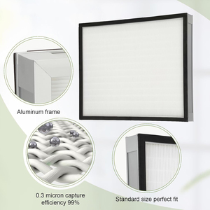 AS-550 Filtre à <span class=keywords><strong>air</strong></span> HEPA Stage 2 H13 16 "x 19" x 2 "F301H Filtre HEPA Compatible avec Bluedri <span class=keywords><strong>Air</strong></span> <span class=keywords><strong>Shield</strong></span> 550 Dri-Eaz Bear - Product Image 1