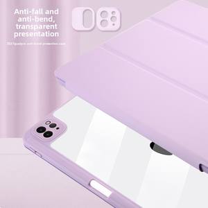 Funda Protectora de Cuero Acrílico 2.9 Pro 11 45 Anti-doblez para <span class=keywords><strong>iPad</strong></span> Air 6.ª Generación <span class=keywords><strong>MINI</strong></span> 67 2024, Compatible con 13 - Product Image 4