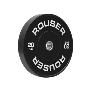 Discos de Goma para Pesas Rouser Fitness ECHO KG, Goma Virgen Negra, 5-25 kg, para Levantamiento de Pesas y Entrenamiento de Fuerza - Product Image 3