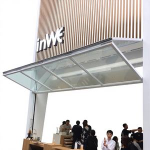 Fenêtre coulissante panoramique pliante en aluminium à isolation phonique pour café, salon de thé et appartement – Approvisionnement direct - Product Image 1