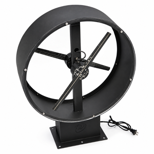 Ventilateur holographique 3D double face pour extérieur de 42 cm – Solution publicitaire compacte bidirectionnelle - Product Image 2