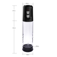 Pompe d'agrandissement électrique automatique en silicone à piles 110402 Fournitures de santé