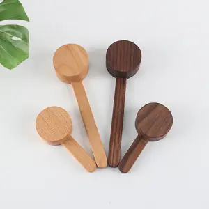 HOYE CRAFTS Holz Tee Kaffee löffel Küche Backen Tragbarer hand gefertigter Holzm esslöffel