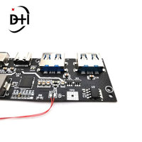 QC4 PD3.0 22.5W Module de batterie externe 5 ports 2 voies Charge rapide Module d'alimentation Mobile Circuit imprimé bricolage carte mère