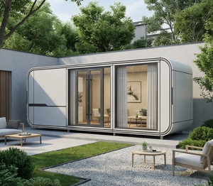 Cabaña Glamping Resistente a la Intemperie con Ventana Panorámica, Refugio de <span class=keywords><strong>Alquiler</strong></span> para Vacaciones en Parque de Montaña - Product Image 4