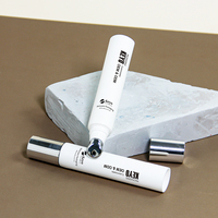 Nouveau design, tubes à gloss à lèvres en plastique personnalisés de 10 ml, emballage cosmétique vide, tube à sérum pour les lèvres avec applicateur en zinc