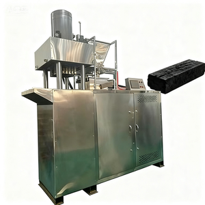 Presse à briquettes hydraulique automatique pour charbon de chicha et charbon de bois à combustion rapide pour barbecue - Product Image 1