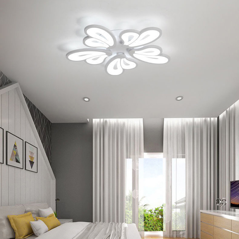 Modern Led Ceiling Lamp Acrylic Multihead Led Ceiling Light for Living Room Bedroom Kitchen Home Ceiling Light