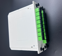 Cassette Plc Splitter Ftth Fiber Optic Terminal Box 1x16 Fiber Optic Plc Abs Fiber Optic Splitter Plc