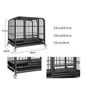 Vente en usine de cages pour animaux couleur noire treillis métallique soudé extérieur lourd chenils pour chiens cages et maisons pour animaux de compagnie - Product Image 5