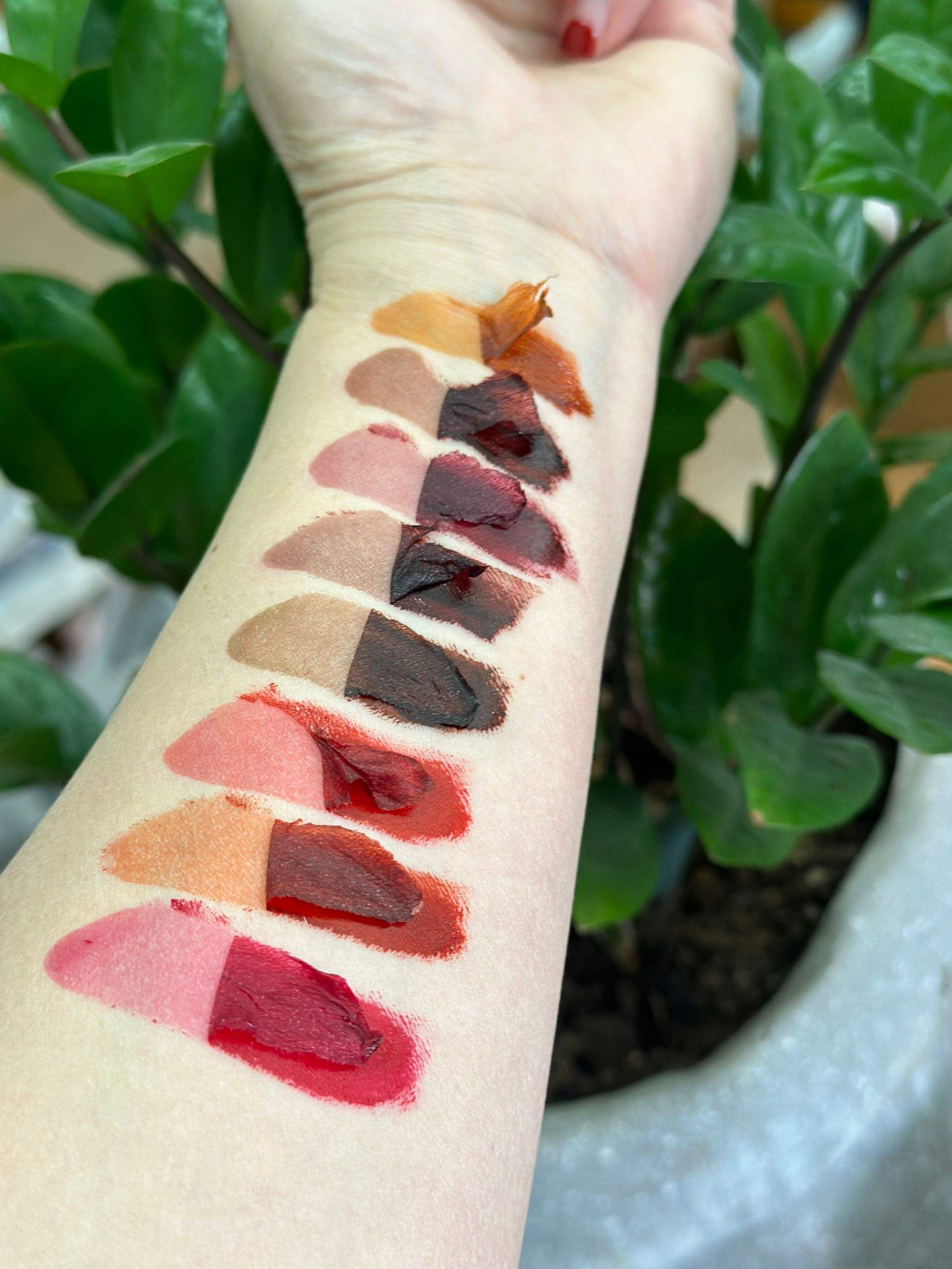 swatch when peel off