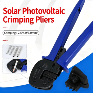 Alicates de crimpado fotovoltaicos A-2546B 2.5/4.0/6.0mm Herramienta para terminales de cable solar de grado industrial con entrada frontal - Product Image 2