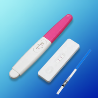 DEEPBLUE Kits de test de grossesse HCG les plus vendus, test rapide sur bandelette, manuel, en plastique, certifié CE, modèle SL-HCG, pour usage domestique