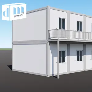 ドリームメーカーモバイル取り外し可能広州バンガローモジュラープレハブ住宅高級可動ポータブル住宅コンテナホテルルーム