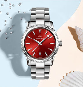 Hombres Acero Inoxidable NH35 movimiento mecánico reloj de pulsera - Product Image 4