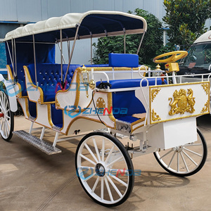 Charrette royale électrique d'extérieur personnalisée, spécialement préférentielle, plusieurs couleurs, charrette électrique sans chevaux - Product Image 5