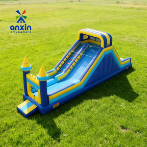 <span class=keywords><strong>Precio</strong></span> de fábrica, la casa de rebote de <span class=keywords><strong>castillo</strong></span> inflable de PVC de 0,55mm más popular con tobogán, suelo de juegos para niños en <span class=keywords><strong>alquiler</strong></span> - Product Image 2