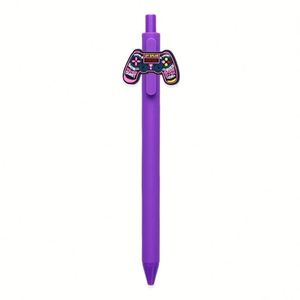 Nouveaux autocollants adhésifs souples pour console de jeu transfrontalière, stylos à bille colorés de dessin animé pour étudiants et fournitures de bureau DIY - Product Image 6