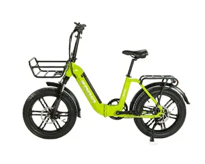 Più leggero mini bici pieghevole elettrica pieghevole batteria nascosta potente bicicletta elettrica ebike