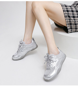 Zapatos para caminar de diseño de moda de alta calidad, zapatillas deportivas para <span class=keywords><strong>mujer</strong></span>, <span class=keywords><strong>Tenis</strong></span> blanco, calzado femenino para primavera y otoño, informal para exteriores - Product Image 6
