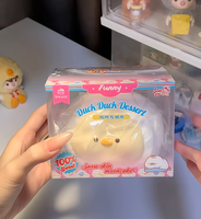 Smilegogo Duck Mochi Squishy Toy Slow Rising PU Foam Soft Squeeze Sensory Fidget Toy Stress Relief Novelty Gift Bulk Wholesale