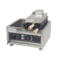 Machine à gaufres commerciale électrique, machine à crème glacée, machine à Taiyaki (poisson) à bouche ouverte, machine à gaufres