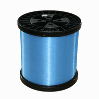 Fil monofilament 100% Nylon 6 Polyamide haute ténacité, absorbant l'humidité, antibactérien, pour machine à coudre, 0,08 mm, 0,12 mm
