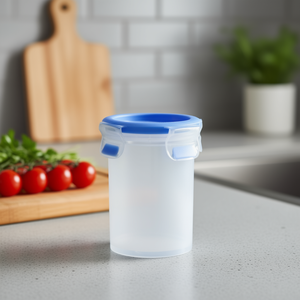 Emsa Clip & Close 0.5L Round Food <b>Storage</b> <b>Container</b> With Secure Lid For Freshness Preservation - Product Image 3