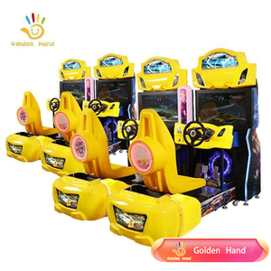 Người lớn hoặc trẻ em đồng tiền hoạt động hai người chơi ngồi xuống kéo lái xe <span class=keywords><strong>video</strong></span> mô phỏng Arcade trò chơi đua xe máy - Product Image 6