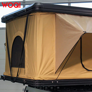 Tentes <span class=keywords><strong>de</strong></span> camping en plein air WOQI entièrement automatiques pour <span class=keywords><strong>break</strong></span> Soft Shell <span class=keywords><strong>toit</strong></span> <span class=keywords><strong>de</strong></span> voiture étanche caractéristique 4x4 Offroad toile en aluminium - Product Image 4