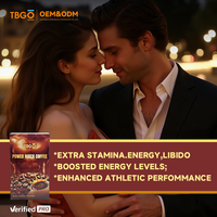 2025 TBG OEM énergie café vigueur x Maca Poudre Plus Boxs Energy Boost Amélioration Boissons Café