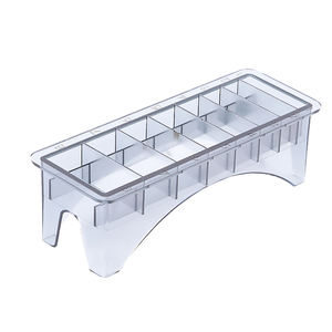 หวีสำหรับกันจอนผมแบบมืออาชีพกล่องใส่หวี8/10ช่องตะแกรงอุปกรณ์ตัดผม - Product Image 1