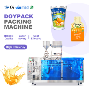 Máquina Automática para Llenado y Sellado de Bolsas Doypack, Máquinas de Envasado de Jugos de Frutas, Bebidas y Leche - Product Image 1