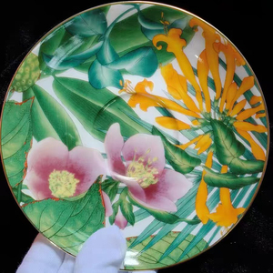 Wholesale Modern Luxury Coffee Cup & Saucer Ceramic Tropical Rain Forest <b>Tea</b> Cups <b>Set</b> with <b>Gift</b> Box - Product Image 2