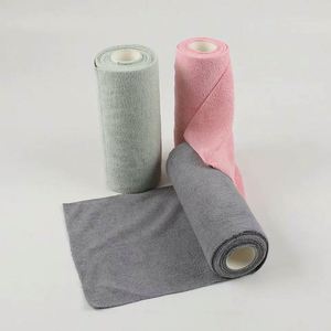 Serviettes de cuisine en microfibre super absorbantes, jetables, perforées, nouveau style, rouleaux de chiffons en paquets de 20 pièces - Product Image 2
