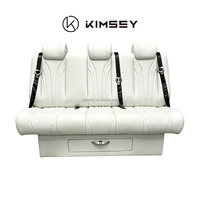 Canapé-lit électrique de luxe 4 places inclinable 025 KIMSEY pour toutes les voitures MPV, camping-cars et fourgonnettes