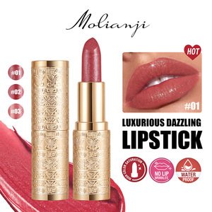 Lápiz Labial Brillante que Cambia de Color, Impermeable, Mate, Aterciopelado, Portátil, Venta al por Mayor, Marca Privada, Fábrica OEM - Product Image 3